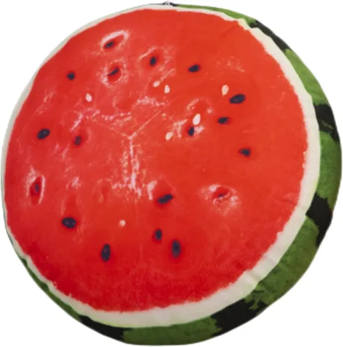 Vista 9 de Cojín de fruta Cojín redondo grueso Cojín reposacabezas (13.7 pulgadas, kiwi)