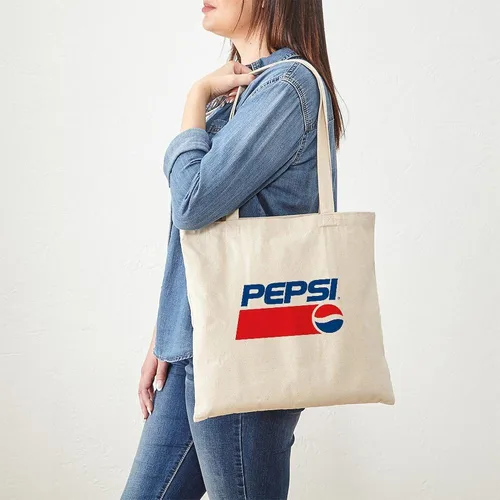 Vista 84 de CafePress Pepsi Tote Bag Bolsa de lona natural, bolsa de compras de tela, Caqui