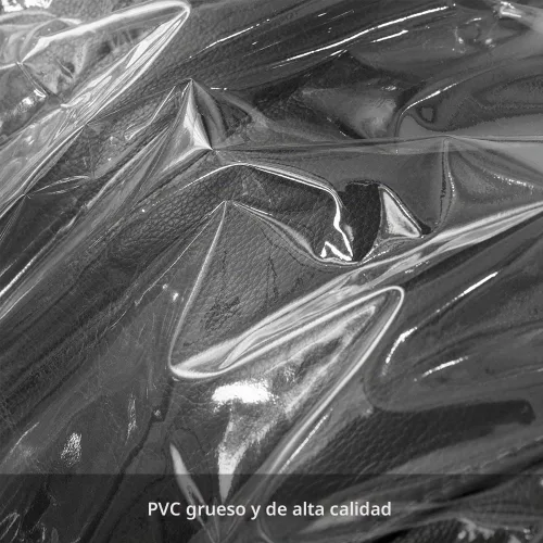 Vista 2 de STONECREST - Funda de plástico para silla reclinable, vinilo transparente, impermeable, protector de muebles que rasca para mascotas, funda