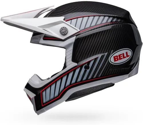 Vista 5 de BELL Moto-10 Spherical MIPS - Casco (Rhythm Gloss White/Black - XXL)