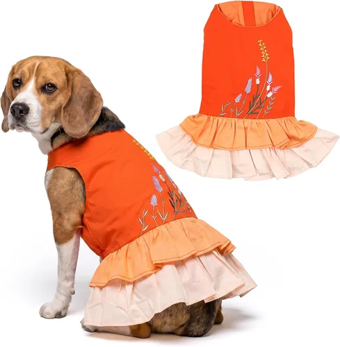 Vista 22 de Parisian Pet Chambray - Vestido para perro - Ligero sin mangas para perro, niña, talla XS Chambray en general