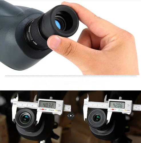 Vista 6 de Monoculars Telescope High Power Bird Watching Monocular, 20-60x60 Zoom Large Objective Lens,ВАK4 Prism,Waterproof Phone Connection Telescope with