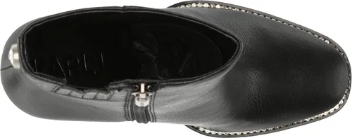 Vista 5 de Karl Lagerfeld Paris Women's Leather Peppy Lug-Sole Zip-up Fashion Boot