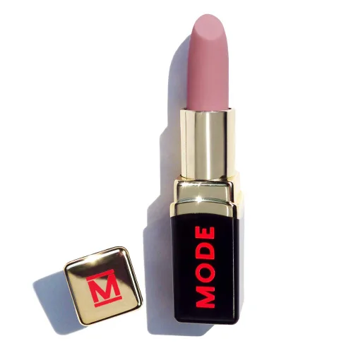 Vista 8 de MODE Ballerina Pink Virgin Matte Areni Noir Lipstick BETWEEN BETWEEN - Labios ricos de larga duración, aceites naturales nutritivos para el cuidado