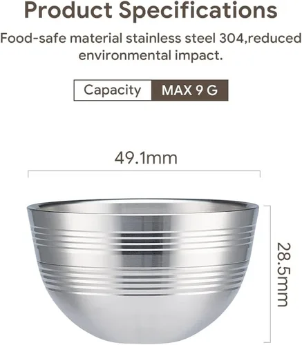 Vista 6 de Cápsula de café reutilizable de acero inoxidable solo para máquina de café Vertuo Next, cápsula de café reutilizable de metal debe usarse