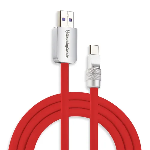 Vista 13 de chubbycable Chubby 2.0 USB C 240W Cable de carga rápida de silicona suave y duradero, cable de carga extra grueso compatible con iPhone 17-15 Series