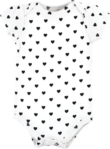 Vista 467 de Hudson Baby baby-girls Cotton Bodysuits 3-pack