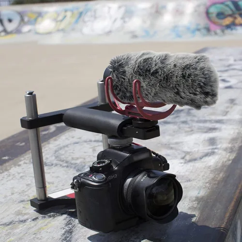 Vista 6 de YOUSHARES Rode VideoMic Go - Protector de parabrisas y cubierta de espuma, micrófono para cámara de micrófono Rode GO, micrófono para interiores