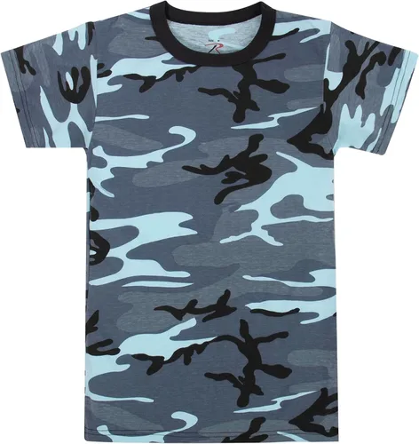 Vista 12 de Rothco Kids Camo T-Shirt Camuflaje del bosque
