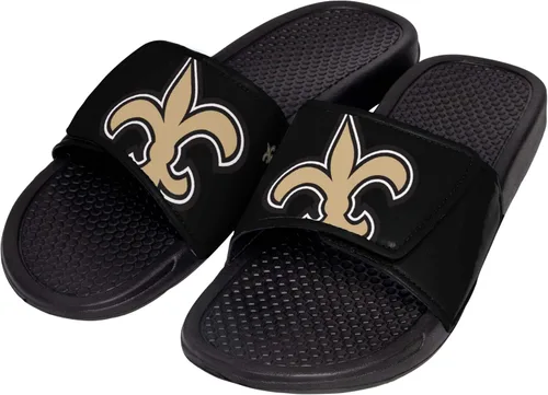 Vista 20 de FOCO mens NFL Team Cropped Big Logo Shower Sport Slide Flip Flop Sandals