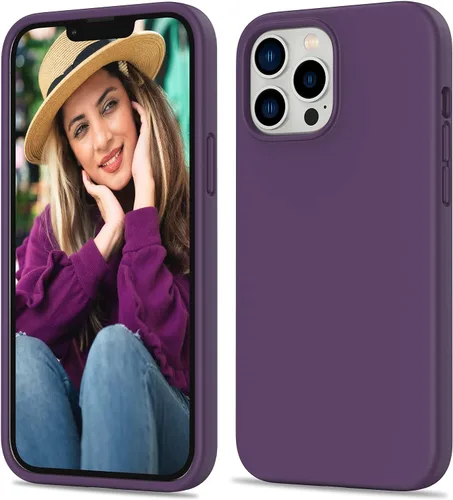 Vista 65 de Funda de silicona con soporte para iPhone 17 Pro [compatible con MagSafe] [Protección completa de la cámara] (6.3 pulgadas 2025), fundas de teléfono
