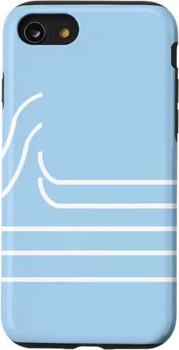 Vista 18 de Minimalist Waves Ocean Retro Waves Sea Case for iPhone 16