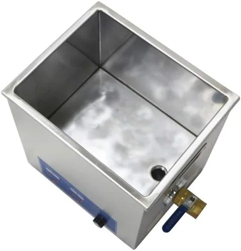 Vista 2 de CGOLDENWALL Limpiador ultrasónico comercial de 14L Limpiador ultrasónico de piezas ultrasónicas de acero inoxidable Máquina de limpieza ultrasónica
