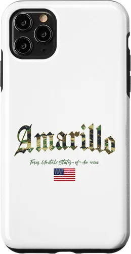Vista 13 de iPhone 16 Amarillo Gothic Design Camouflage Version Case