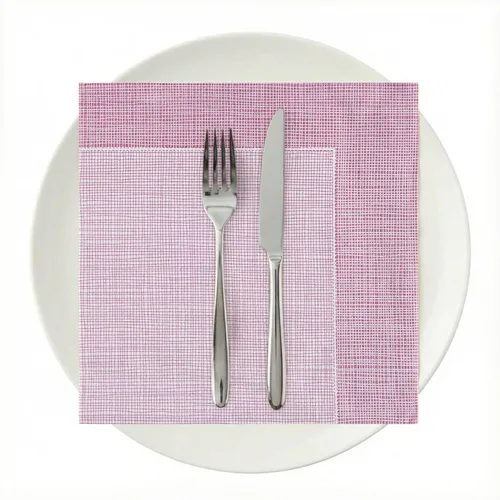 Vista 9 de Restaurantware Luxenap - Servilletas desechables de 15.8 x 15.8 pulgadas, 25 servilletas desechables con aire – Servilletas cuadradas de papel blanco