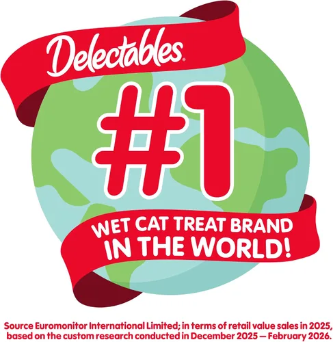 Vista 9 de Hartz Delectables Golosinas húmedas para lamer de estofado para gatos adultos y mayores, pollo y atún, 1.4 onzas (paquete de 12)
