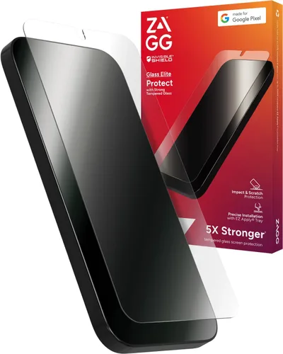 Vista 6 de ZAGG InvisibleShield Glass Elite - Protector de pantalla para Google Pixel 8, 5 veces más fuerte con bordes reforzados, superficie resistente a