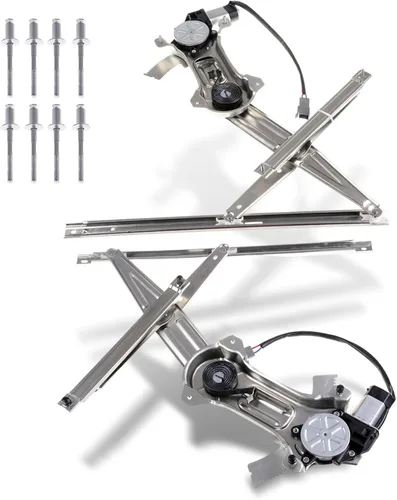 Vista 84 de SCITOO Elevalunas eléctrico delantero izquierdo sin motor apto para 1984-1989 para Toyota para 4Runner, 1984-1988 para Toyota para camioneta, 740-910