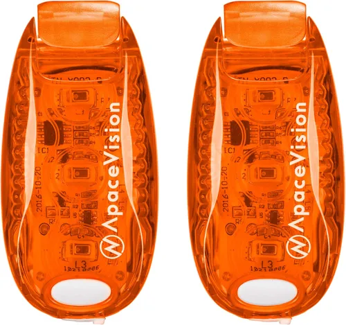 Vista 2 de Paquete de 2: luces LED de seguridad + chalecos reflectantes