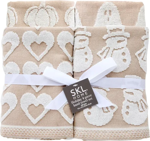 Vista 18 de SKL Home by Saturday Knight Ltd. Holidays - Juego de 6 toallas de mano