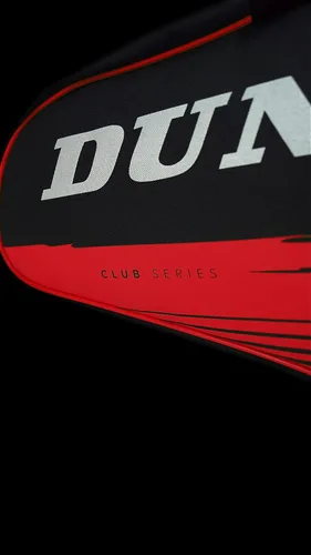 Vista 4 de Dunlop Sports Paletero Club Padel Bag Negro/Rojo