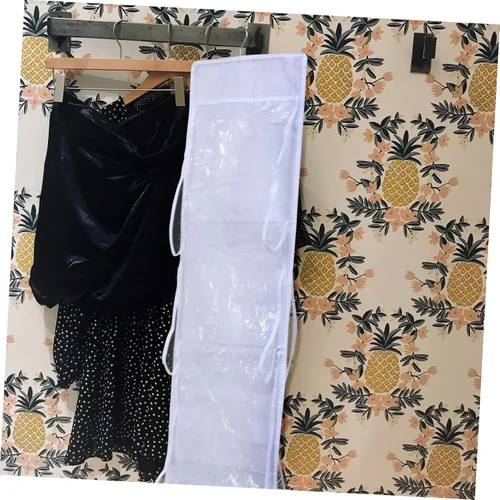 Vista 5 de Didiseaon Bolsa de almacenamiento colgante Organizador de bolsas Organizador de armario Diseño de ventana Tela no tejida Ahorro de espacio