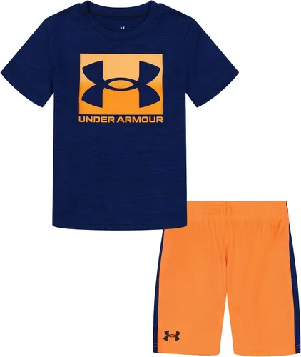 Vista 123 de Under Armour baby-girls Ua Terrazzo Leopard Heart SetShort Set