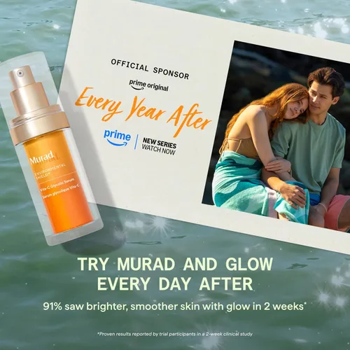 Vista 2 de Murad Vita-C Suero glicólico - Escudo ambiental iluminador de la piel Vitamina C Suero facial - Tratamiento respaldado por la ciencia