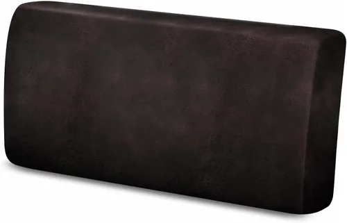 Vista 34 de Fundas de cojín tipo cuero para sofá, juego de fundas protectoras de muebles para sillón seccional, sofá biplaza de tela de elastano elástica