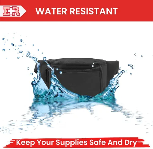 Vista 4 de Ever Ready First Aid Deluxe Fanny Waist Pack Pouch for Emergency Tactical Preparedness