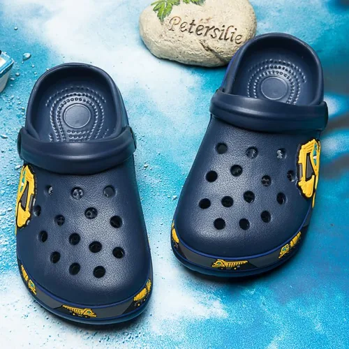 Vista 12 de Meidiastra Zuecos de dibujos animados para niños y niñas, sandalias ligeras para la playa y la piscina
