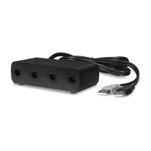Vista 3 de Hyperkin 4-Port Controller Adapter for GameCube Compatible with Nintendo Switch Wii U PC