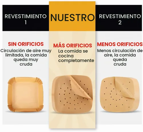 Vista 5 de Forros de vapor de bambú de 8.5 pulgadas, 220 hojas de papel pergamino