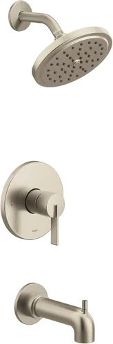 Vista 8 de Moen UT2263EPBG CIA Collection M-CORE 2-Series Eco Performance - Kit de molduras para bañera y ducha con 1 mango, requiere válvula, oro cepillado