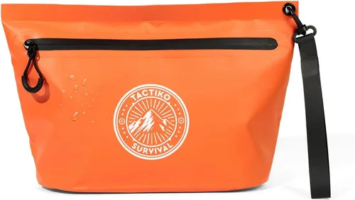 Vista 13 de Tactiko - Paquete de 3 bolsas resistentes al agua con cremallera, para guardar todos los organizadores para bolsas secas, bolsas de viaje
