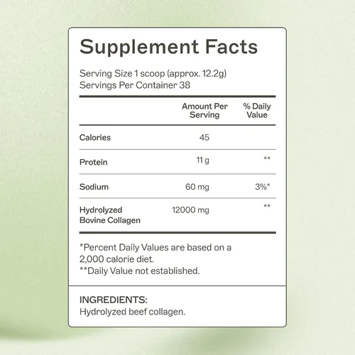 Vista 2 de Amy Myers MD Proteína de colágeno en polvo, colágeno tipo 1 y 3, colágeno bovino para apoyar el cabello, la piel y las uñas saludables, sin gluten