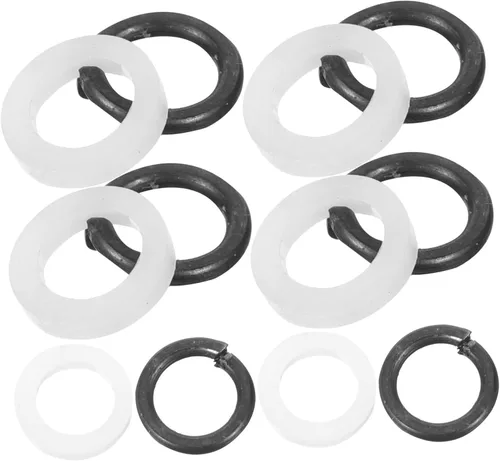 Vista 3 de ERINGOGO 48 piezas de metal cuñas clavijas guitarra eléctrica Junta plástico accesorios metal guitarra arandela sintonizador espaciador afinador