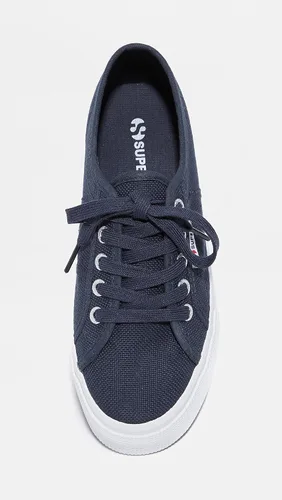 Vista 5 de Superga Tenis de moda 2790a Cotw para mujer, Gris