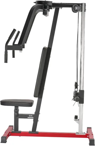 Vista 10 de VEVOR, máquina de apertura de pecho, máquina especializada para tren superior para gimnasio en casa, apertura ajustable y máquina de deltoides