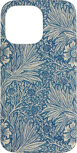 Vista 21 de William Morris Violet Marigold Wallpaper Art Deco Nouveau Case for iPhone 17