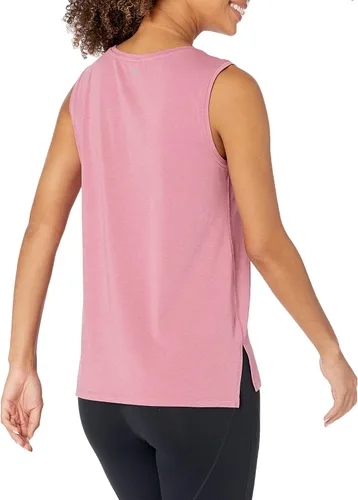Vista 2 de Tienda Essentials Women's Soft Cotton Relaxed-Fit Yoga Tank Top (Available in Plus Size)