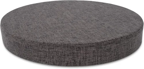 Vista 10 de Tromlycs Almohadilla de Cojín de Asiento Redondo para Silla de 14 Pulgadas para Sillas de Taburete Circular Cojín de Espuma Decorativo Beige