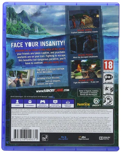Vista 2 de Far Cry 3 Classic Edition PS4