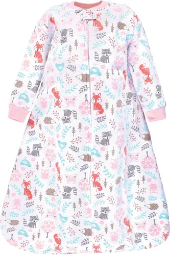Vista 18 de Hudson Baby Saco de dormir unisex para bebé acolchado premium de manga larga y manta vestible Alce grande