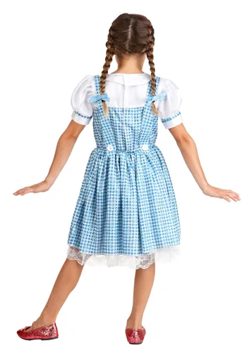 Vista 2 de Disfraz de Niña Campesina para Niñas Multicolor