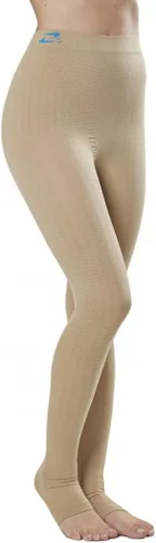 Vista 7 de CzSalus Linfedema de lipedema K2 de punto plano, POTS soporta leggings de alta compresión (K2 = 25-30 mmHg)