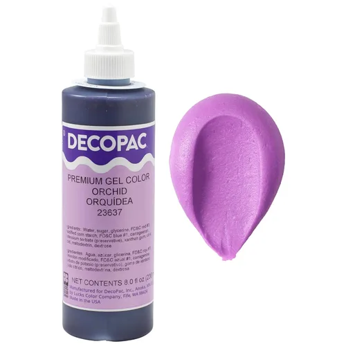 Vista 23 de DecoPac Colorante alimentario de gel prémium Colorante negro para hornear 8 onzas Crema de mantequilla de color, fondant, gel de glaseado