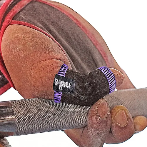 Vista 11 de JerkFit Nubs - Protector de pulgares para agarre de gancho, sin látex, reutilizable, lavable, para evitar callos, ampollas y lágrimas