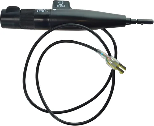 Vista 4 de Interruptor de palanca de brazo de limpiaparabrisas de control de crucero negro para Chevy Truck Pontiac