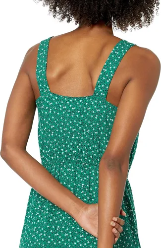 Vista 3 de Tienda Essentials - Vestido midi de verano para mujer de sarga fluido escalonado